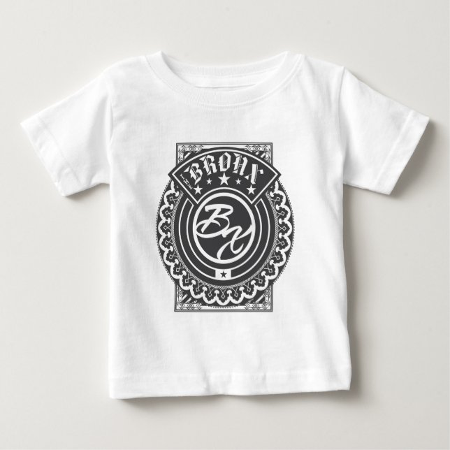 Camiseta De Bebé El logotipo de Bronx (Anverso)