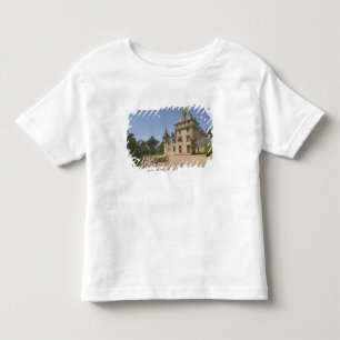Camiseta De Bebé El magnífico Chateau de Pressac y jardín