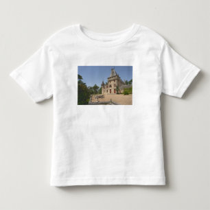 Camiseta De Bebé El magnífico Chateau de Pressac y jardín
