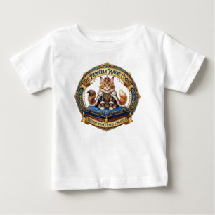 CAMISETA DE BEBÉ EL MAJESTUOSO MAINE COON
