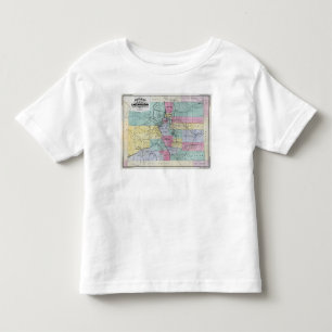 Camiseta De Bebé El mapa de Thayer de Colorado