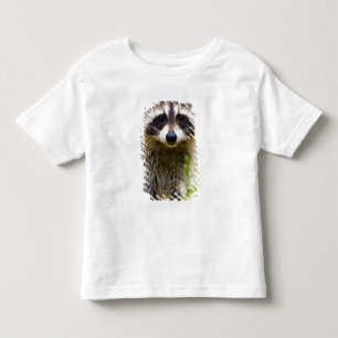 Camiseta De Bebé El mapache, Procyon lotor