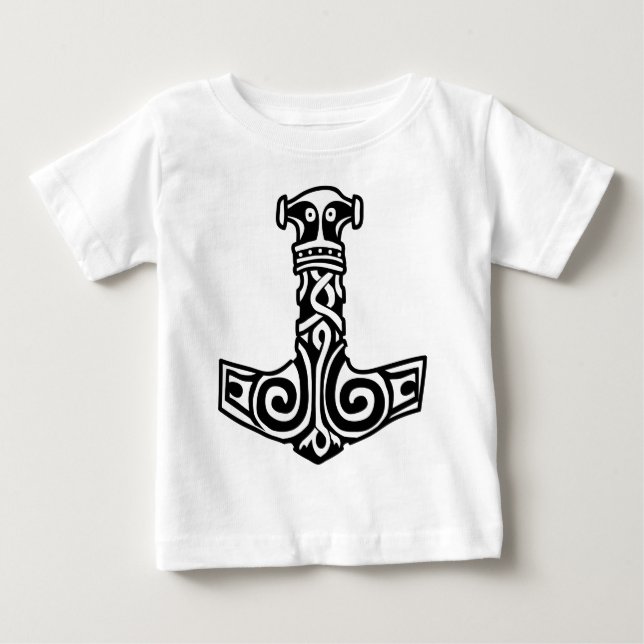 Camiseta De Bebé El martillo del Thor (Anverso)