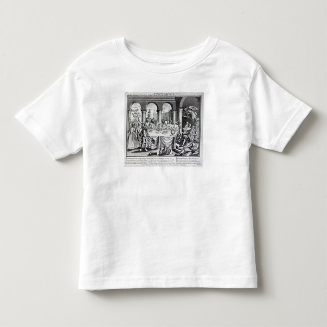 Camiseta De Bebé El maskquerade diabólico (Anverso)