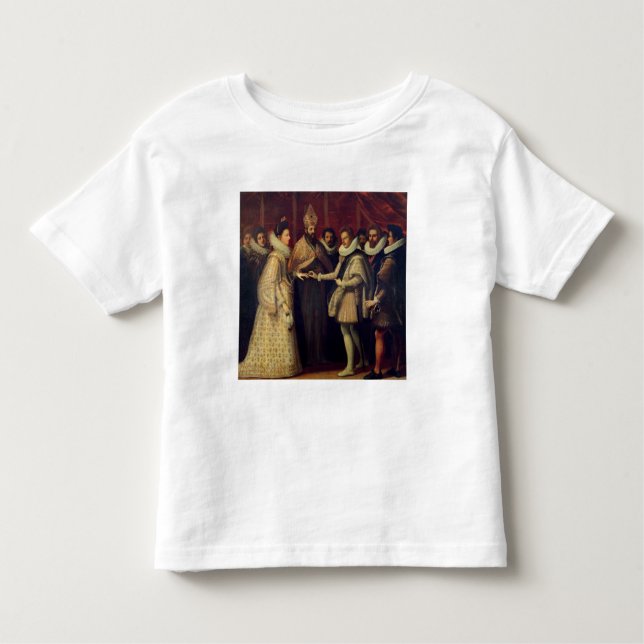 Camiseta De Bebé El matrimonio de Catherine de Medici (Anverso)