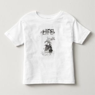 Camiseta De Bebé El Mayflower, portada de 'Life