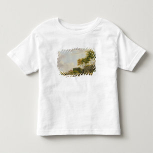 Camiseta De Bebé El Medway en Rochester, 1776 (aceite en lona)