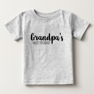 Camiseta De Bebé El mejor amigo del abuelo