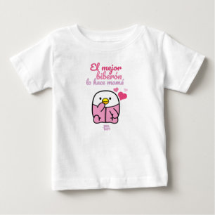 Camiseta De Bebé │El mejor biberón lo hace mamá