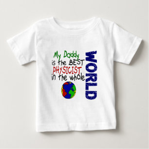 Camiseta De Bebé El mejor físico en el mundo 2 (papá)