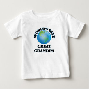 Camiseta De Bebé El mejor gran abuelo del mundo