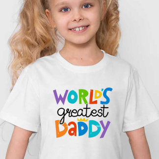 Camiseta De Bebé El mejor papá del mundo