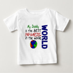 Camiseta De Bebé El mejor paramédico en el mundo 2 (papá)