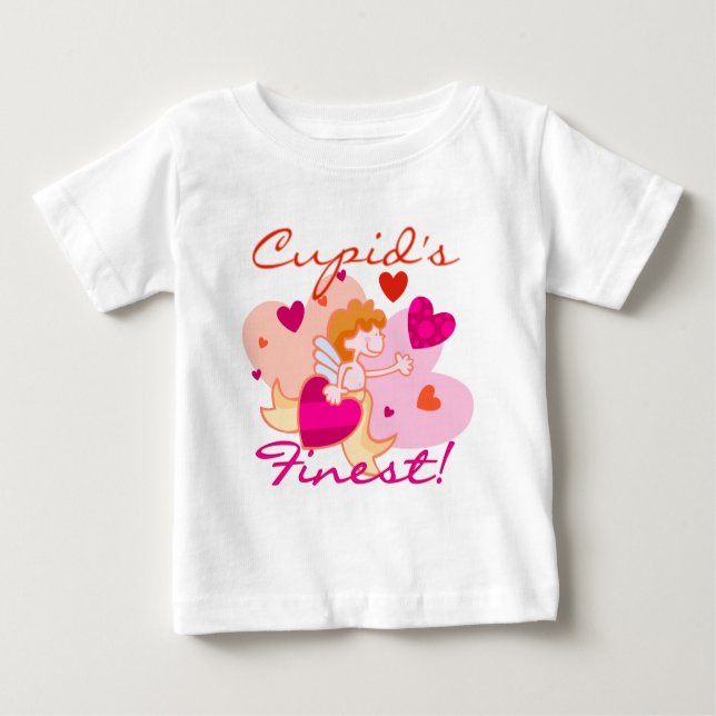 Camiseta De Bebé El mejor San Valentín de Cupido (Anverso)