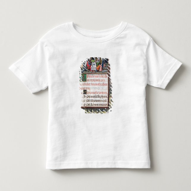 Camiseta De Bebé El mes de enero (Anverso)