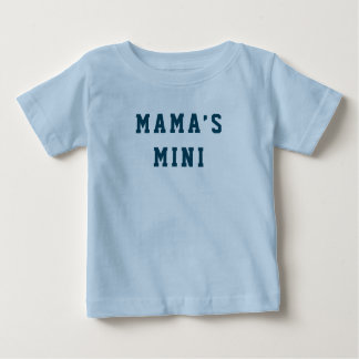 Camiseta De Bebé "El mini de mamá"