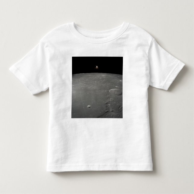 Camiseta De Bebé El módulo lunar Apollo 12 Intrepid (Anverso)