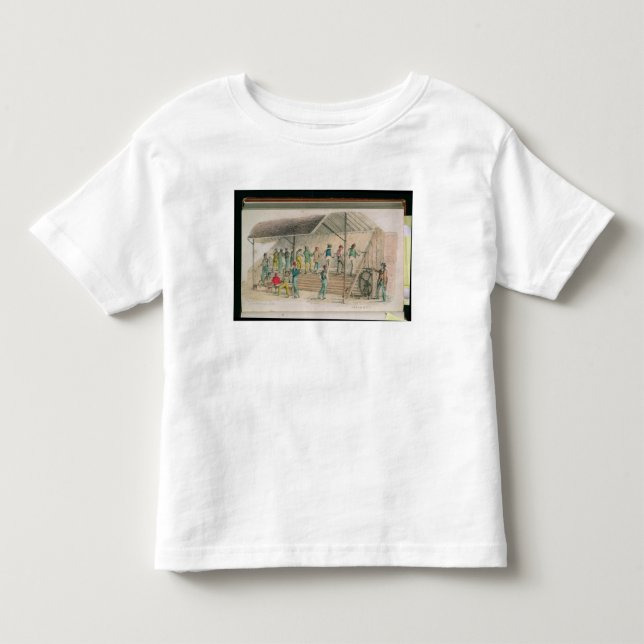 Camiseta De Bebé El molino de la pisada (Anverso)
