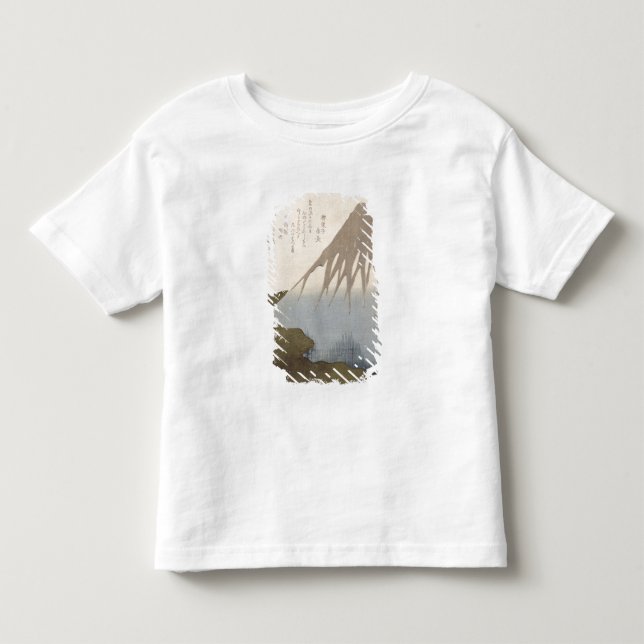 Camiseta De Bebé El monte Fuji debajo de la nieve (Anverso)