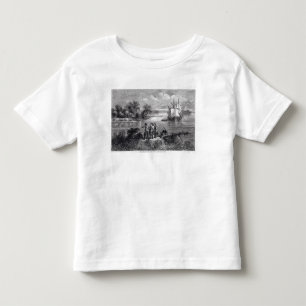 Camiseta De Bebé El Moravians que asciende el Delaware