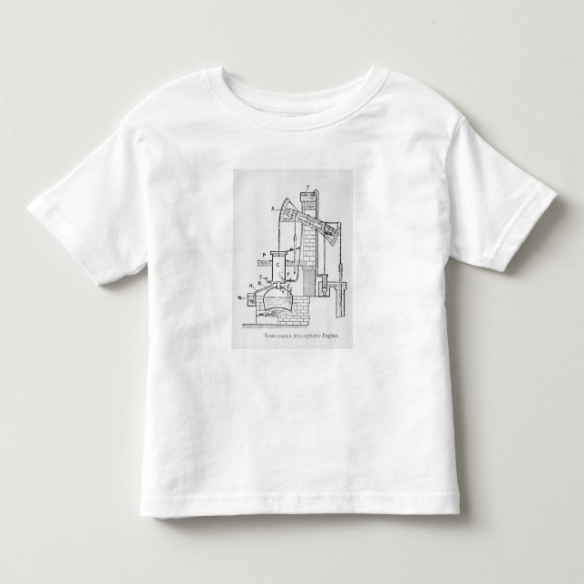 Camiseta De Bebé El motor atmosférico de Newcomen (Anverso)