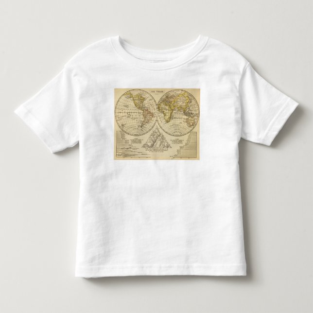 Camiseta De Bebé El mundo (Anverso)