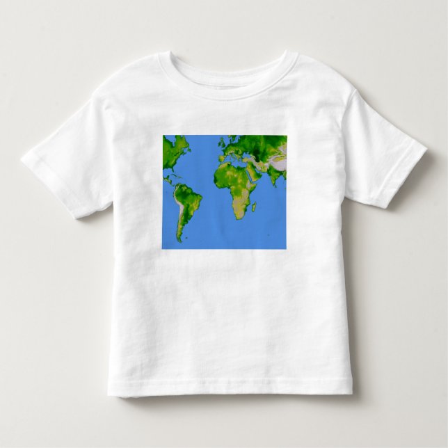 Camiseta De Bebé El mundo (Anverso)