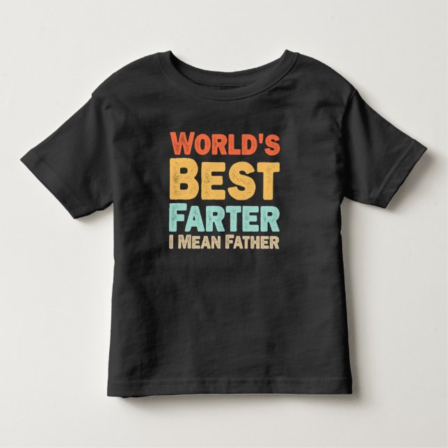 Camiseta De Bebé El mundo más lejos me refiero a padre (Anverso)