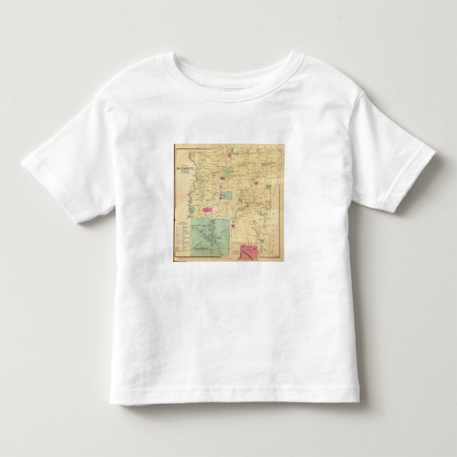 Camiseta De Bebé El municipio de Allegheny (Anverso)