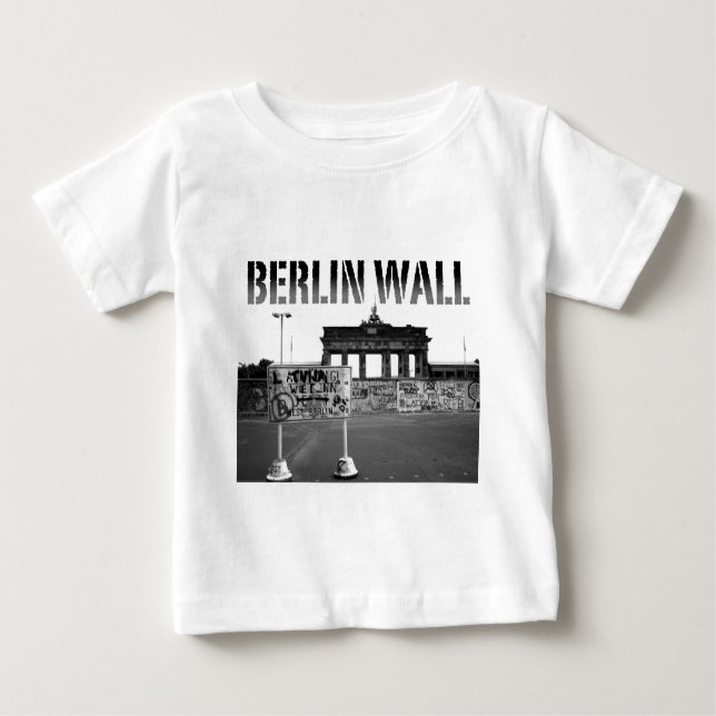 Camiseta De Bebé El Muro de Berlín Alemania 1989 - Pro Photo (Anverso)