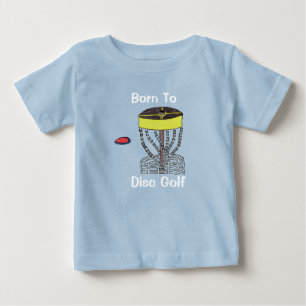 Camiseta De Bebé El nacido a la camiseta del bebé del golf del