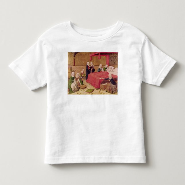 Camiseta De Bebé El nacimiento de la Virgen (Anverso)