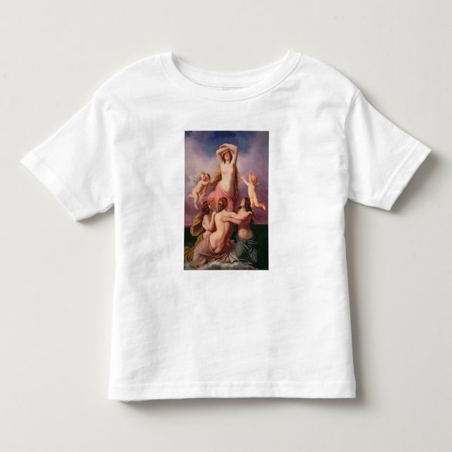 Camiseta De Bebé El nacimiento de Venus, 1846 (Anverso)