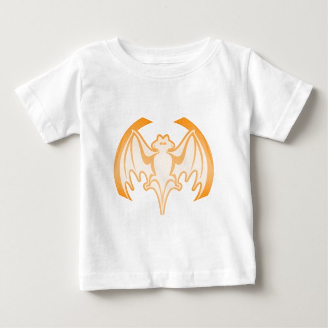 Camiseta De Bebé El Naranja De Los Murciélagos Inv El MUSEO De Los  (Anverso)