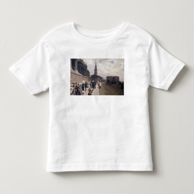 Camiseta De Bebé El National Gallery, Londres (Anverso)
