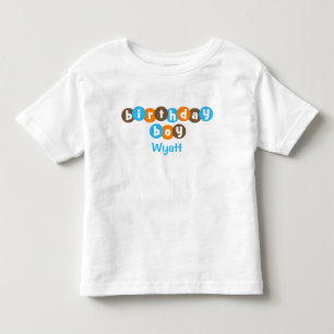 Camiseta De Bebé El niño de cumpleaños no es personalizado