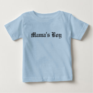Camiseta De Bebé El niño de mamá