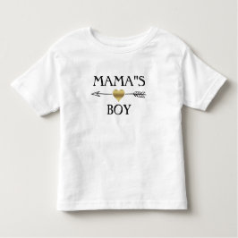 Camiseta De Bebé El niño de mamá con flecha y corazón