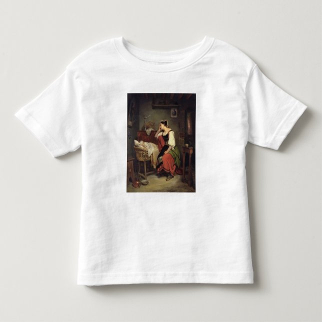 Camiseta De Bebé El niño enfermo (Anverso)