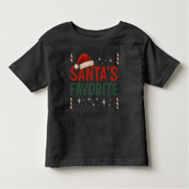 Camiseta De Bebé El niño favorito de Santa