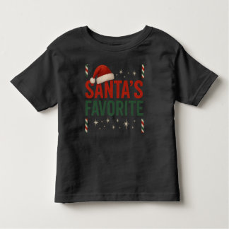 Camiseta De Bebé El niño favorito de Santa