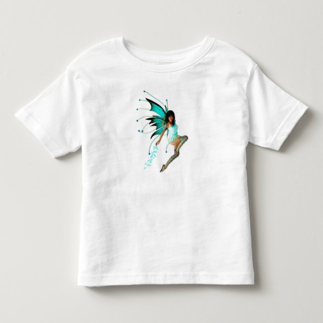 Camiseta De Bebé El niño pequeño Aqua Fae (Anverso)