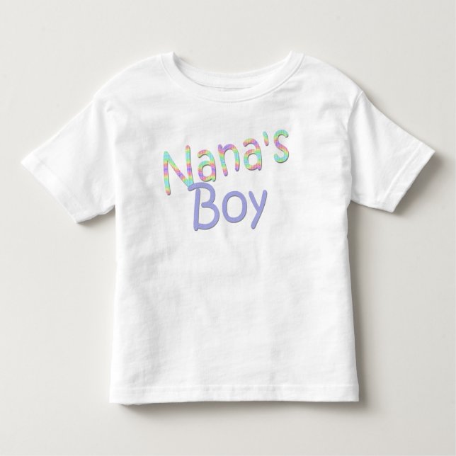 Camiseta De Bebé El niño pequeño camisón de Nana (Anverso)