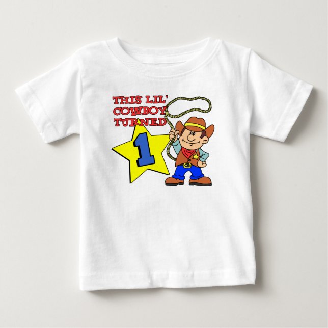 Camiseta De Bebé El niño pequeño que se volvió uno (Anverso)