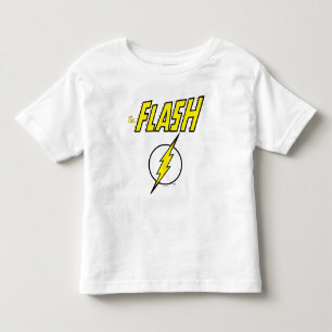 Camiseta De Bebé El nombre de The Flash y el logotipo del rayo