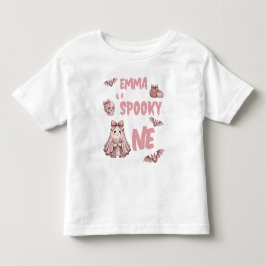 Camiseta De Bebé El nombre personalizado es una Pinkoween Girl espe