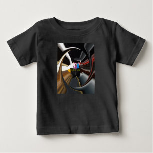 Camiseta De Bebé El Núcleo del Ajetreo   Elemento Esencial de Ofici