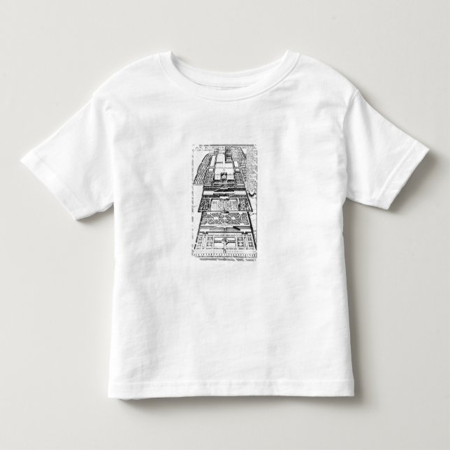 Camiseta De Bebé El nuevo castillo francés de Santo-Germán-en-Laye, (Anverso)