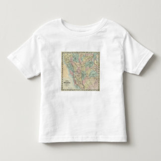 Camiseta De Bebé El nuevo mapa de Bancroft de California central