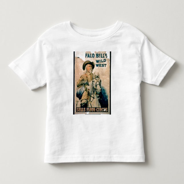 Camiseta De Bebé El "oeste salvaje de Buffalo Bill", circo de Floto (Anverso)